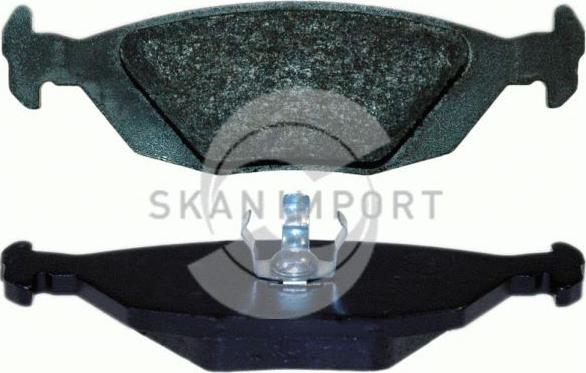 SKANIMPORT BB 5967 - Комплект спирачно феродо, дискови спирачки vvparts.bg