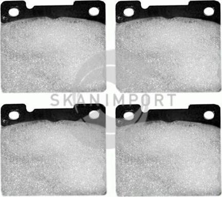 SKANIMPORT BB 824 - Комплект спирачно феродо, дискови спирачки vvparts.bg