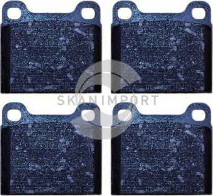 SKANIMPORT BH 758-1 - Комплект спирачно феродо, дискови спирачки vvparts.bg