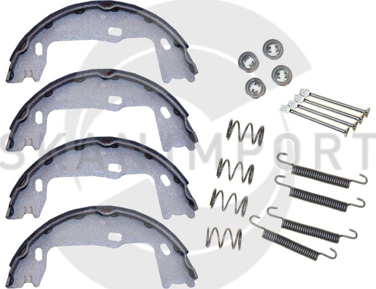 SKANIMPORT HBB 6441K - Комплект спирачна челюст, ръчна спирачка vvparts.bg