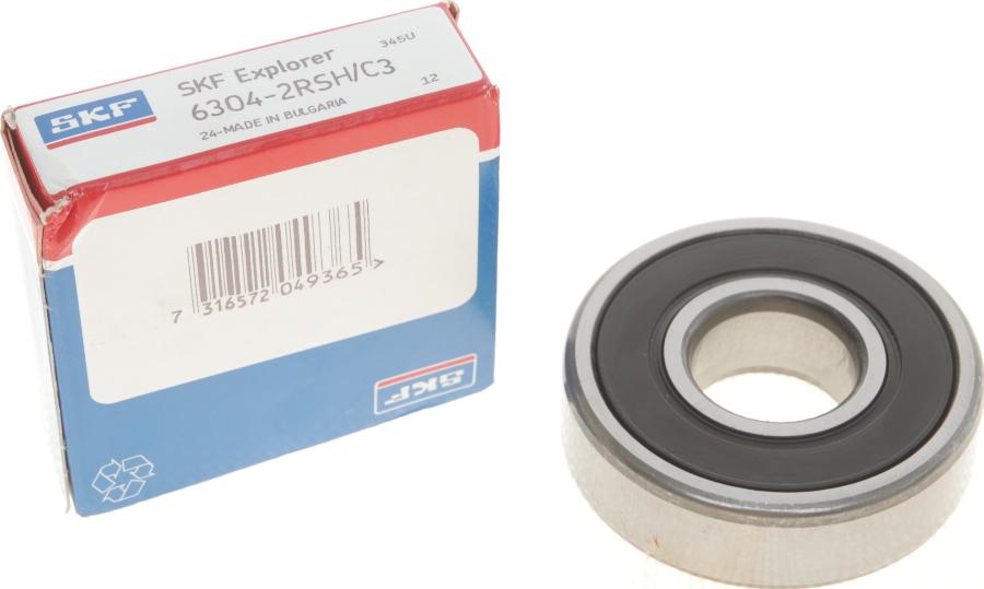 SKF 6304-2RSH/C3 - --- vvparts.bg