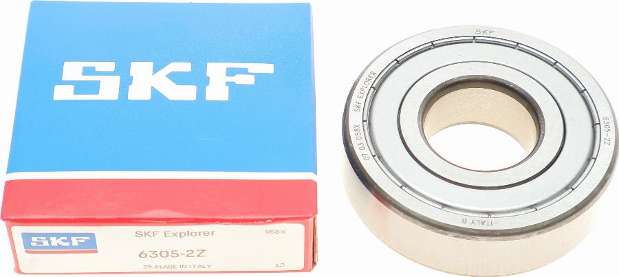 SKF 6305-2Z - Направляващ лагер, съединител vvparts.bg