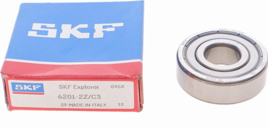 SKF 62012ZC3 - Лагер с контактен пръстен, генератор vvparts.bg