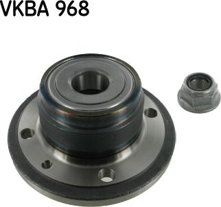 SKF VKBA 968 - Комплект колесен лагер vvparts.bg