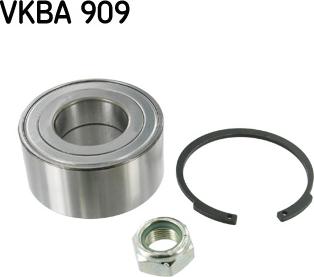 SKF VKBA 909 - Комплект колесен лагер vvparts.bg