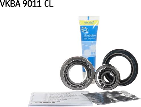 SKF VKBA 9011 CL - Комплект колесен лагер vvparts.bg