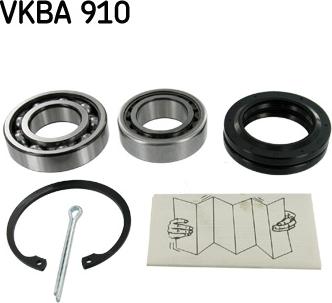 SKF VKBA 910 - Комплект колесен лагер vvparts.bg