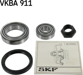 SKF VKBA 911 - Комплект колесен лагер vvparts.bg