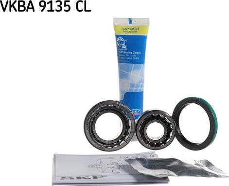 SKF VKBA 9135 CL - Комплект колесен лагер vvparts.bg