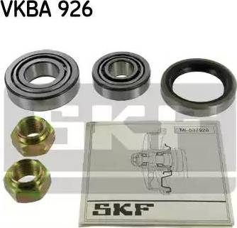 SKF VKBA 926 - Комплект колесен лагер vvparts.bg