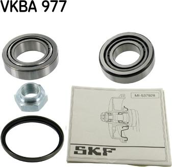 SKF VKBA 977 - Комплект колесен лагер vvparts.bg