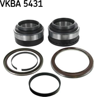 SKF VKBA 5431 - Комплект колесен лагер vvparts.bg