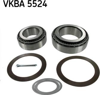 SKF VKBA 5524 - Комплект колесен лагер vvparts.bg