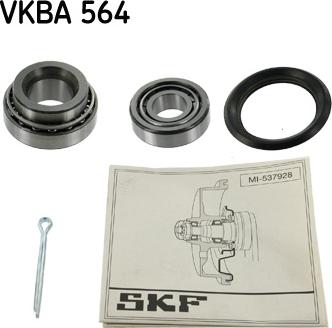 SKF VKBA 564 - Комплект колесен лагер vvparts.bg