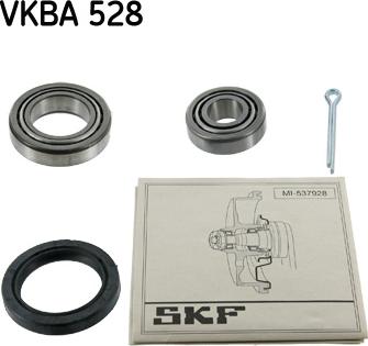 SKF VKBA 528 - Комплект колесен лагер vvparts.bg