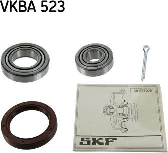 SKF VKBA 523 - Комплект колесен лагер vvparts.bg