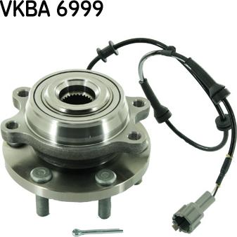 SKF VKBA 6999 - Комплект колесен лагер vvparts.bg