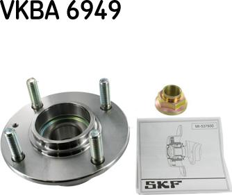 SKF VKBA 6949 - Главина на колелото vvparts.bg