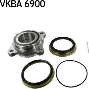 SKF VKBA 6900 - Комплект колесен лагер vvparts.bg