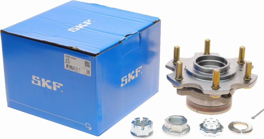 SKF VKBA 6914 - Комплект колесен лагер vvparts.bg