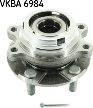 SKF VKBA 6984 - Комплект колесен лагер vvparts.bg