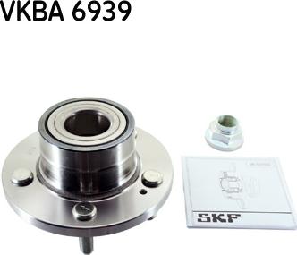 SKF VKBA 6939 - Главина на колелото vvparts.bg