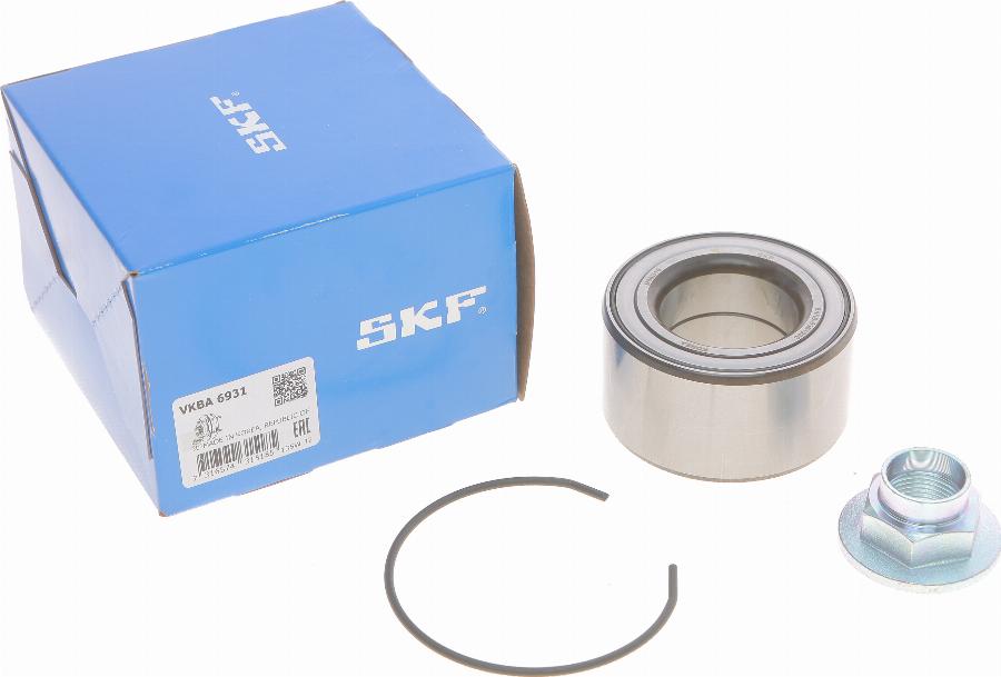 SKF VKBA 6931 - Комплект колесен лагер vvparts.bg