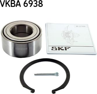 SKF VKBA 6938 - Комплект колесен лагер vvparts.bg