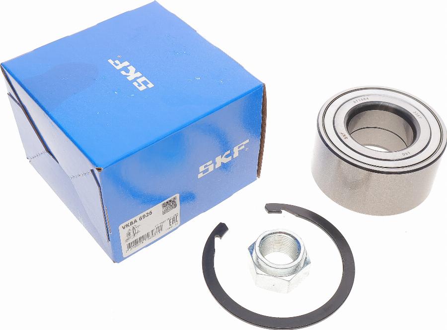 SKF VKBA 6926 - Комплект колесен лагер vvparts.bg