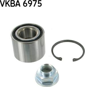 SKF VKBA 6975 - Комплект колесен лагер vvparts.bg