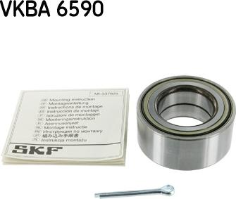 SKF VKBA 6590 - Комплект колесен лагер vvparts.bg