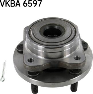 SKF VKBA 6597 - Комплект колесен лагер vvparts.bg