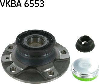 SKF VKBA 6553 - Комплект колесен лагер vvparts.bg