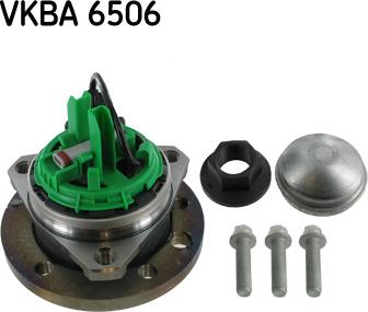 SKF VKBA 6506 - Комплект колесен лагер vvparts.bg