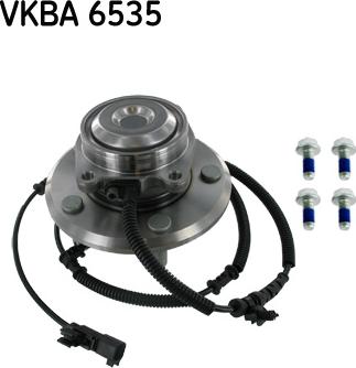 SKF VKBA 6535 - Комплект колесен лагер vvparts.bg