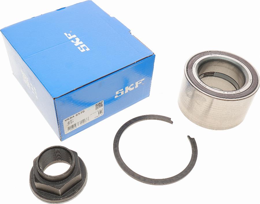 SKF VKBA 6570 - Комплект колесен лагер vvparts.bg