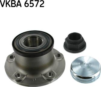 SKF VKBA 6572 - Комплект колесен лагер vvparts.bg