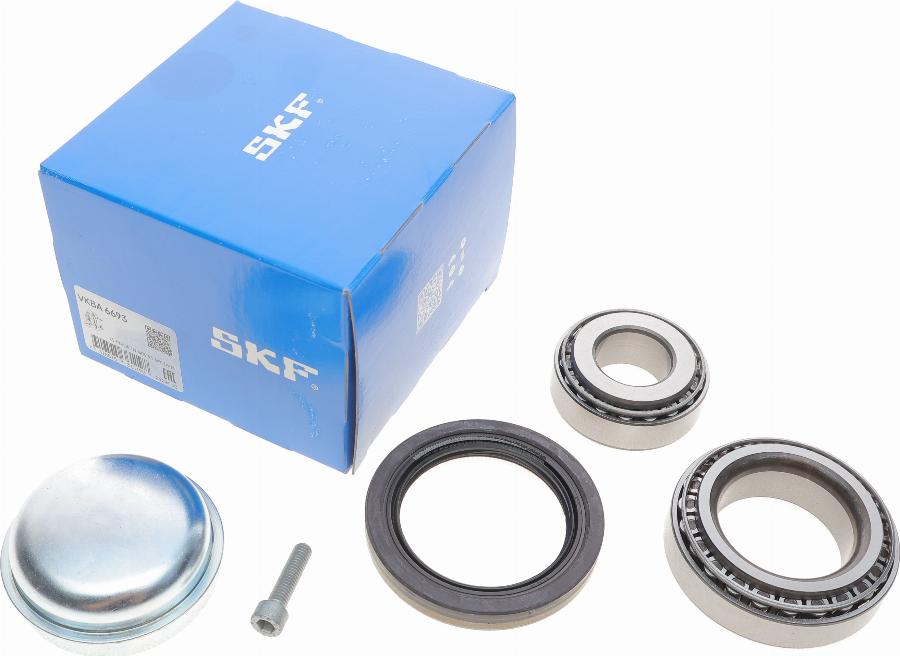 SKF VKBA 6693 - Комплект колесен лагер vvparts.bg