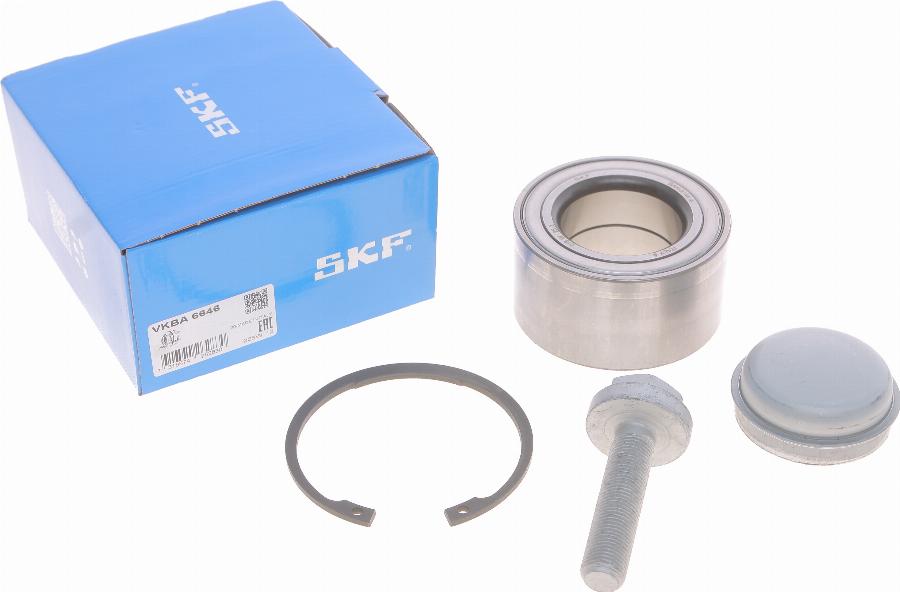 SKF VKBA 6646 - Комплект колесен лагер vvparts.bg