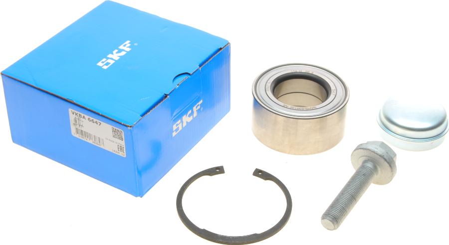 SKF VKBA 6647 - Комплект колесен лагер vvparts.bg