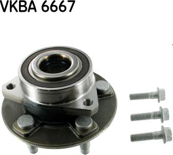 SKF VKBA 6667 - Комплект колесен лагер vvparts.bg