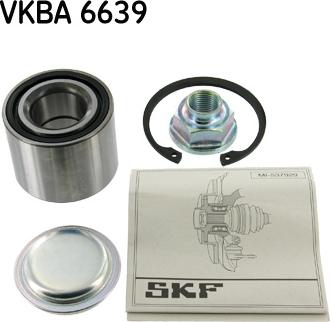 SKF VKBA 6639 - Комплект колесен лагер vvparts.bg