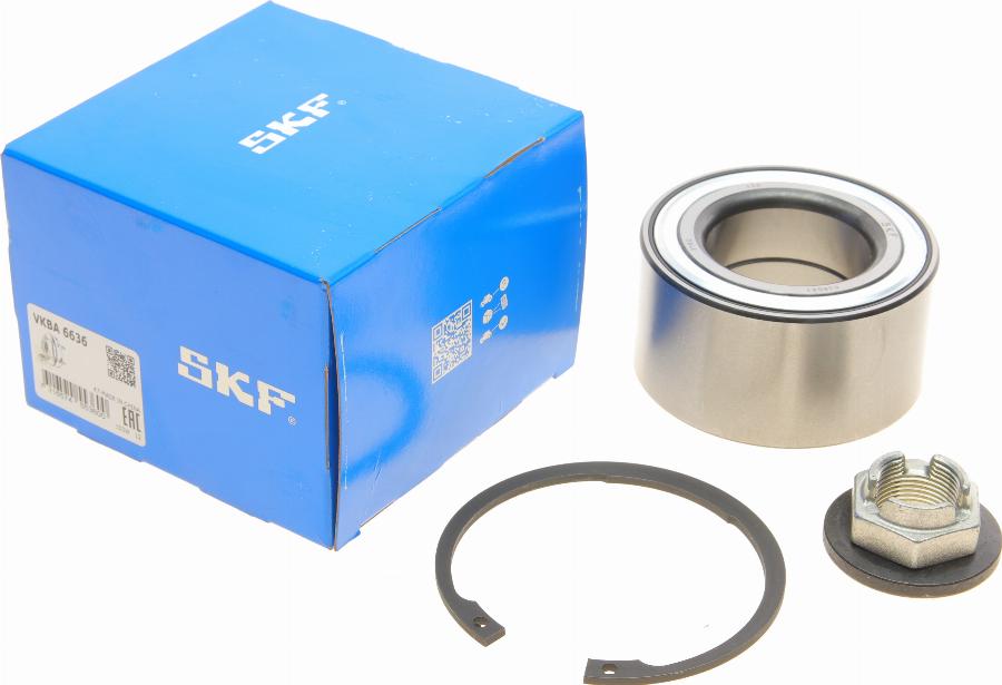 SKF VKBA 6636 - Комплект колесен лагер vvparts.bg