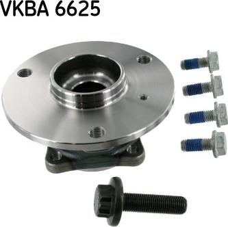 SKF VKBA 6625 - Комплект колесен лагер vvparts.bg