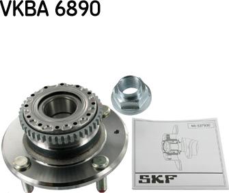 SKF VKBA 6890 - Главина на колелото vvparts.bg