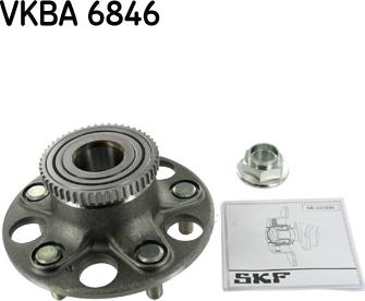 SKF VKBA 6846 - Комплект колесен лагер vvparts.bg