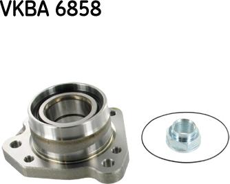 SKF VKBA 6858 - Комплект колесен лагер vvparts.bg