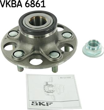 SKF VKBA 6861 - Комплект колесен лагер vvparts.bg