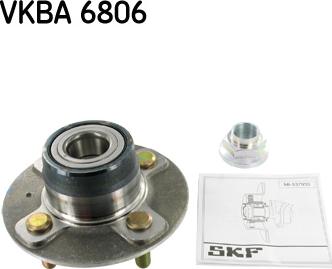 SKF VKBA 6806 - Главина на колелото vvparts.bg