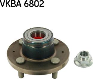 SKF VKBA 6802 - Комплект колесен лагер vvparts.bg